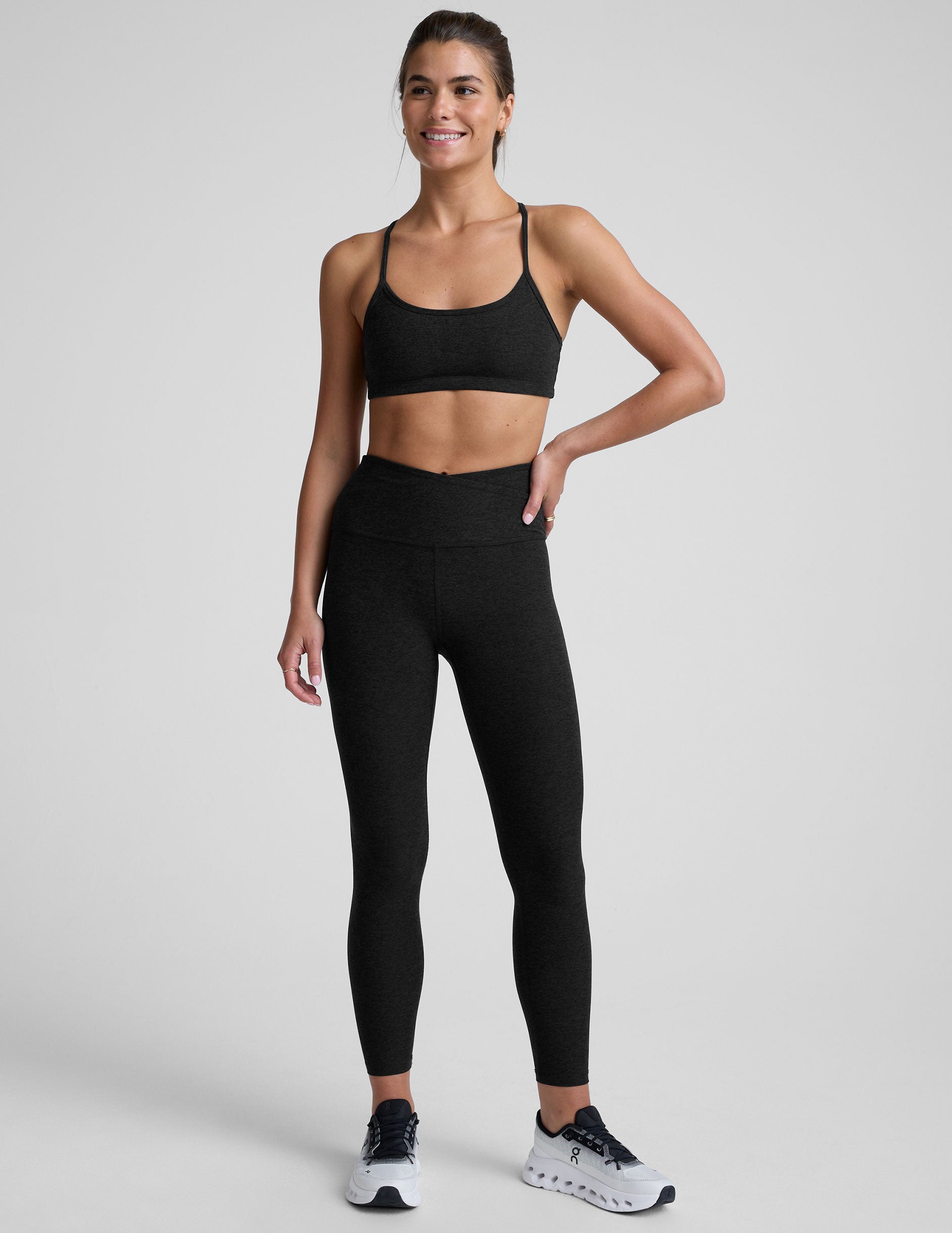 Spacedye Slim Racerback Bra | Beyond Yoga