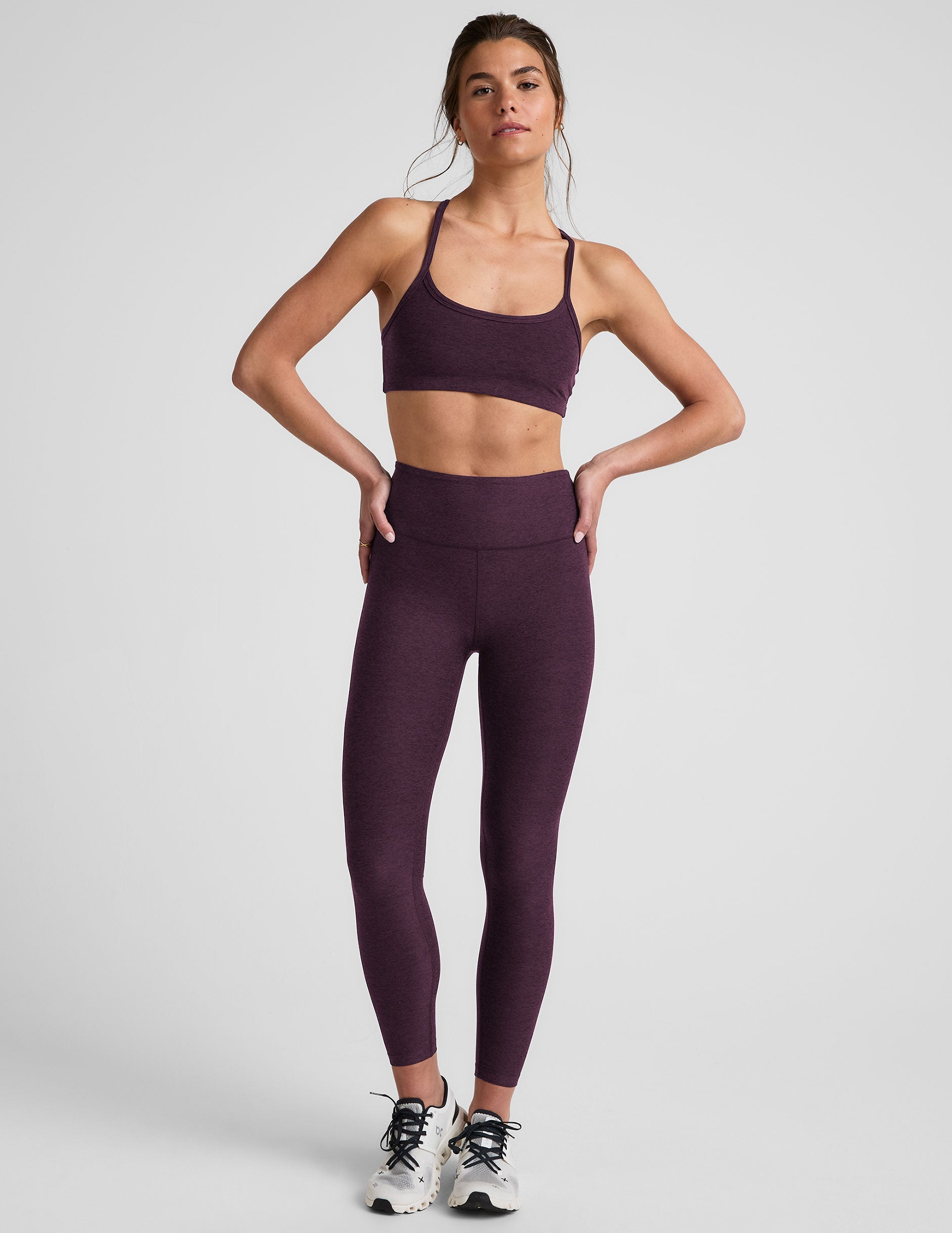 Spacedye Slim Racerback Bra | Beyond Yoga