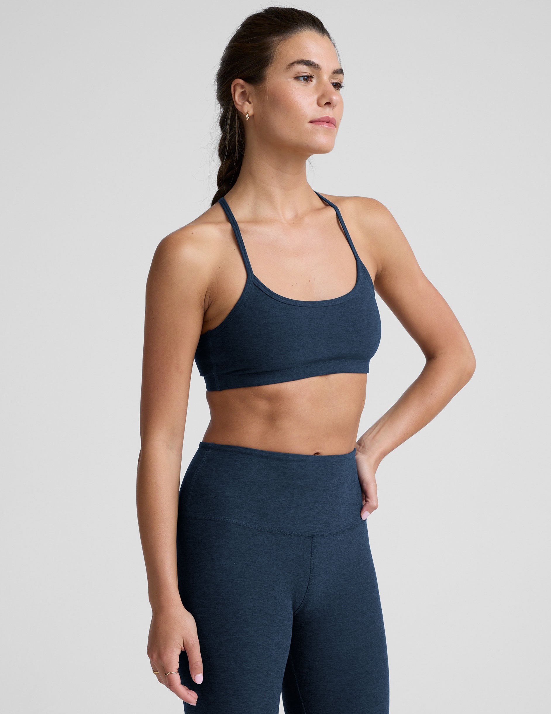 Spacedye Slim Racerback Bra | Beyond Yoga