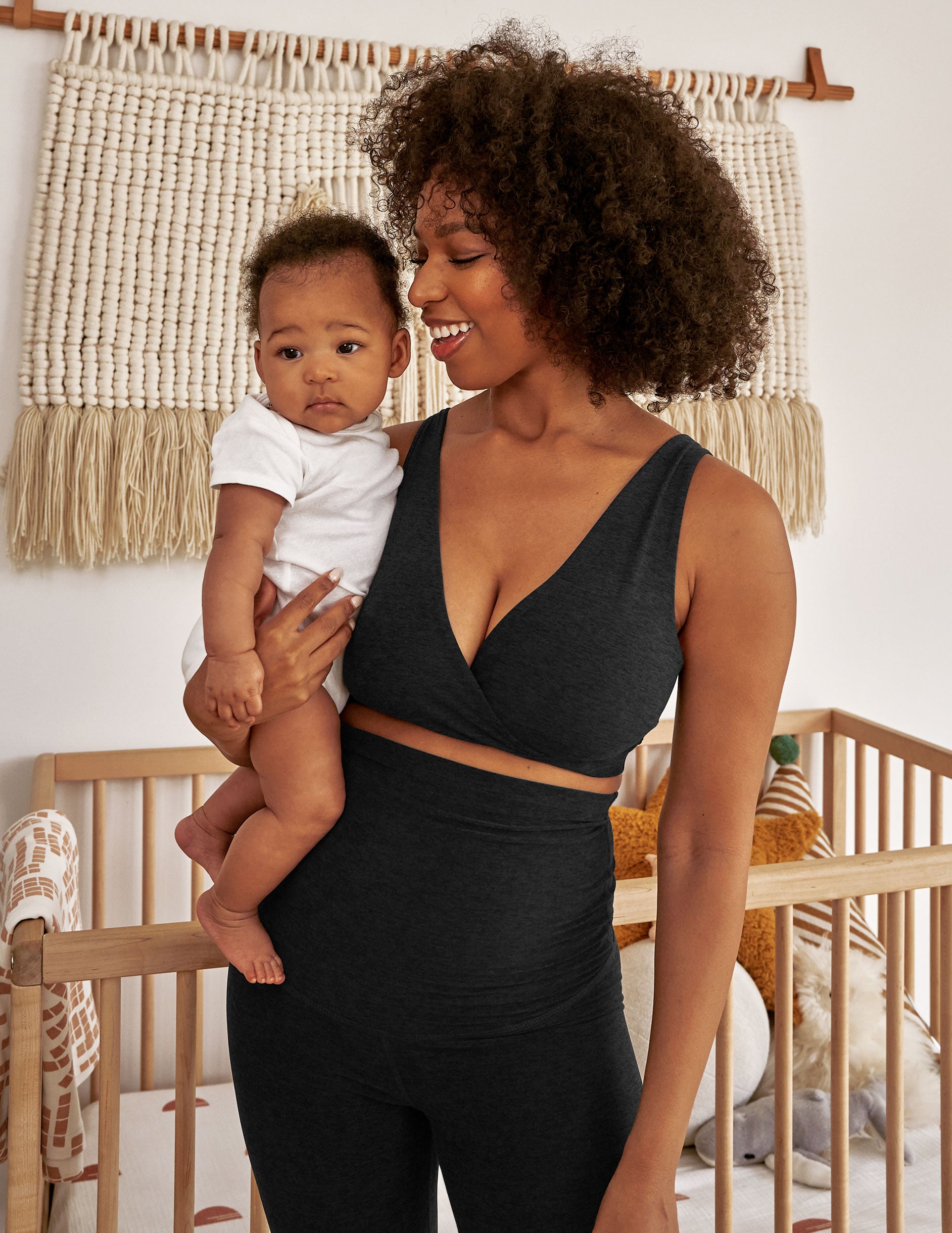 Space-Dye Criss Crossover Maternity Nursing Bra by Beyond Yoga Online, THE  ICONIC
