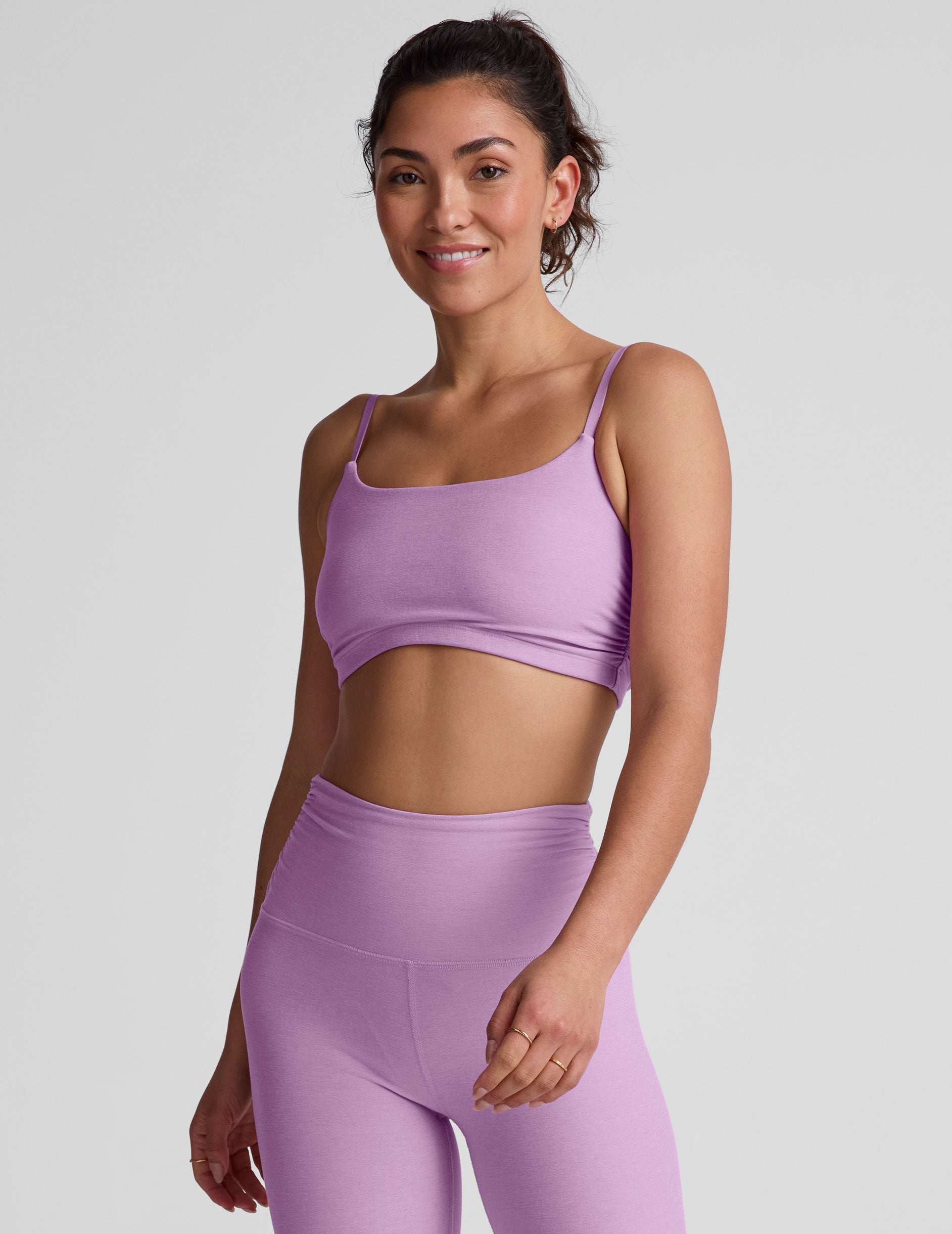 Spacedye Raise The Barre Shirred Bra