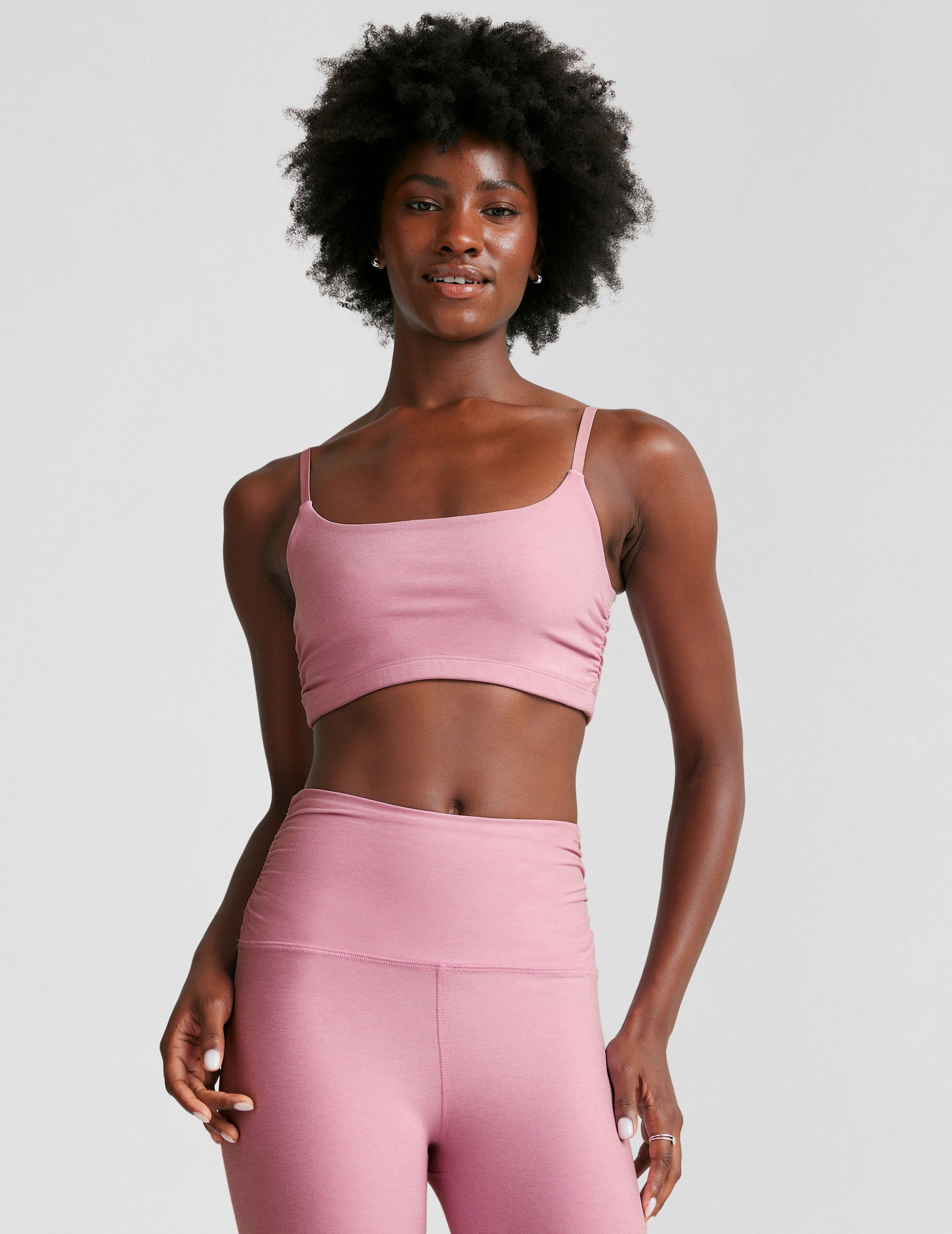 Spacedye Raise The Barre Shirred Bra