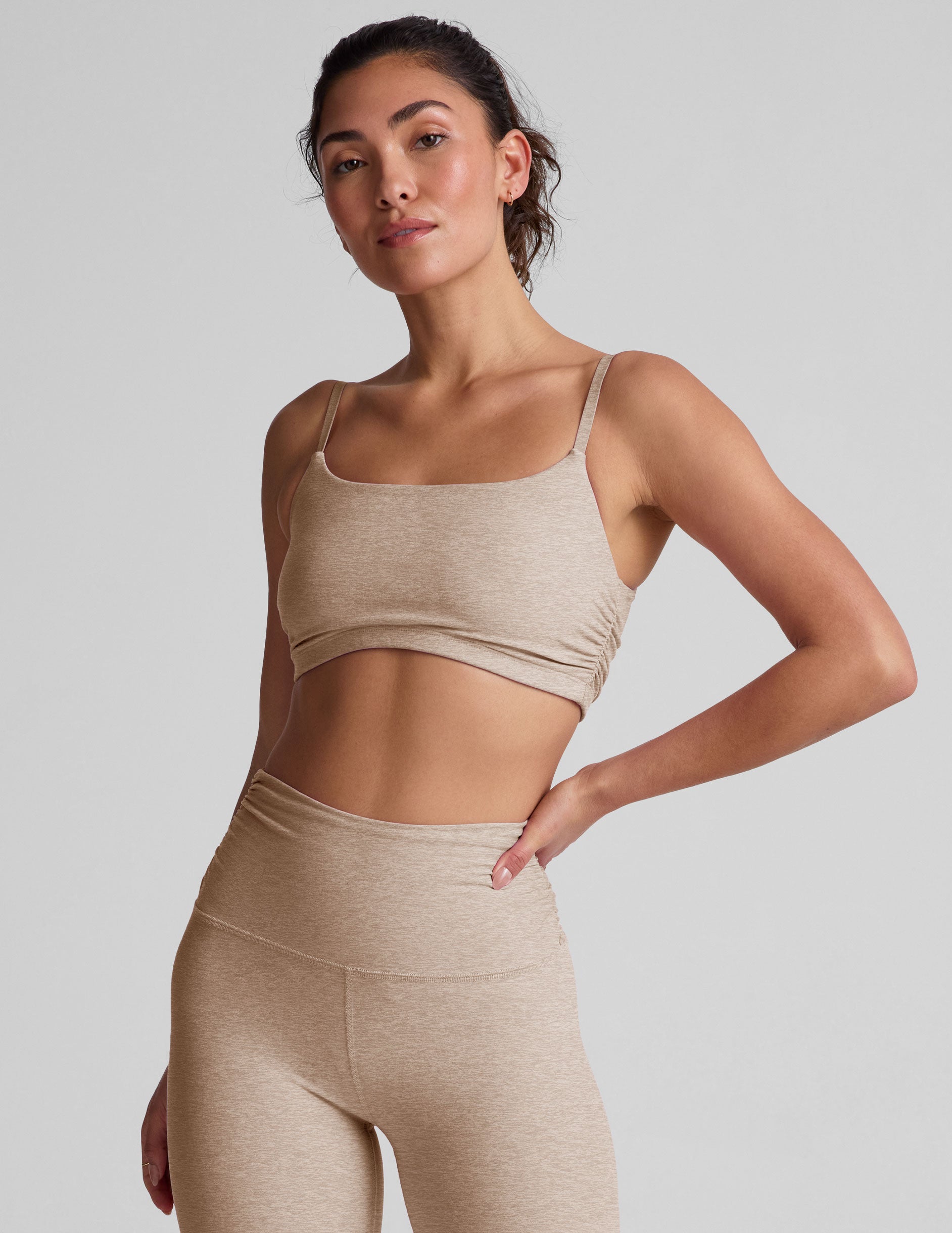 Spacedye Raise The Barre Shirred Bra