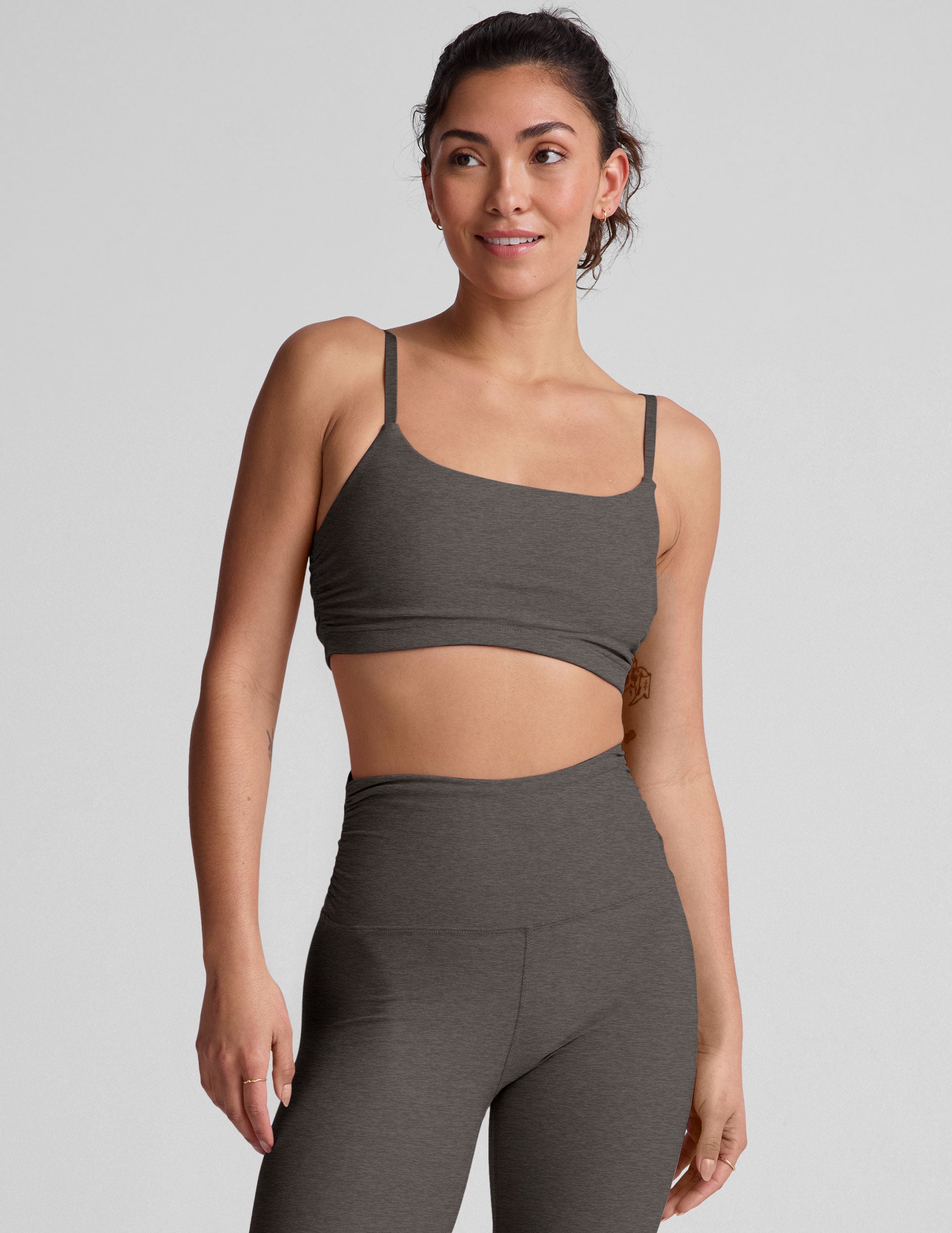 Spacedye Raise The Barre Shirred Bra