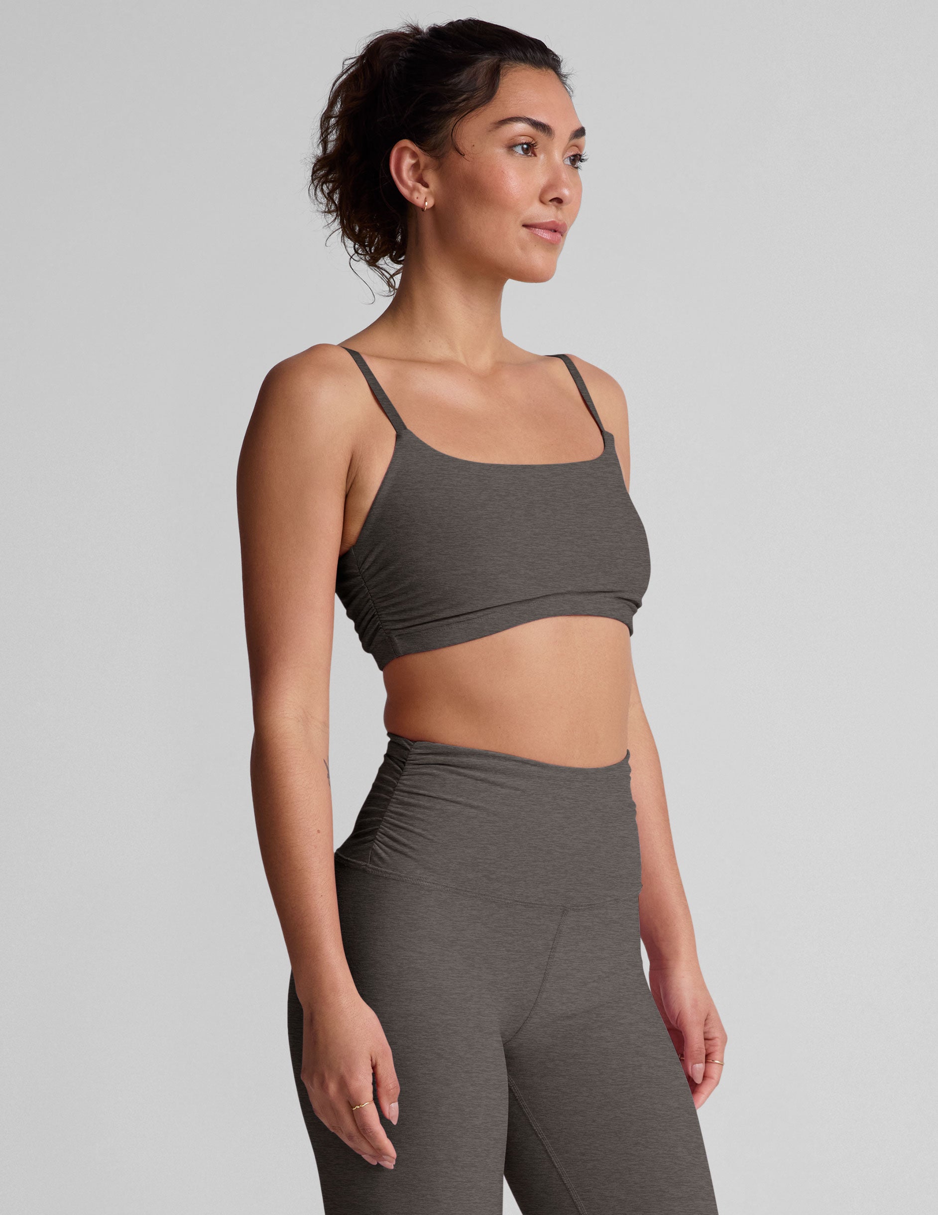 Spacedye Raise The Barre Shirred Bra