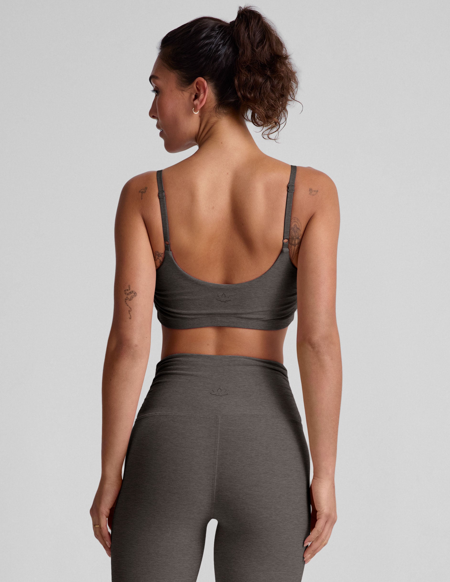 Spacedye Raise The Barre Shirred Bra