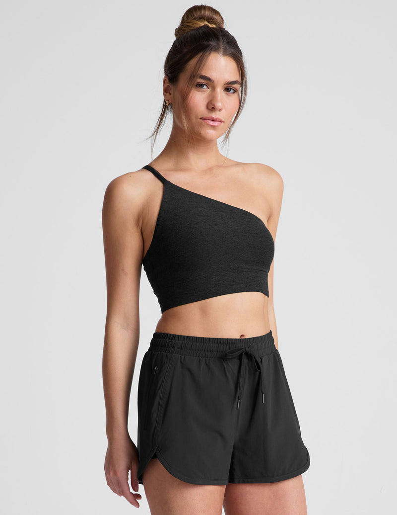 Spacedye™ One Shoulder Long Line Bra
