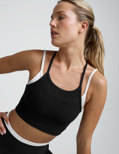 Spacedye™ Layered Long Line Bra