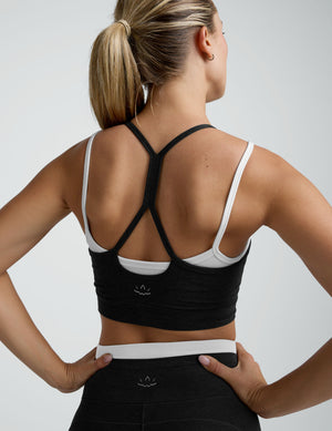 Spacedye Layered Long Line Bra