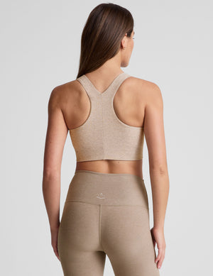 brown sports bra
