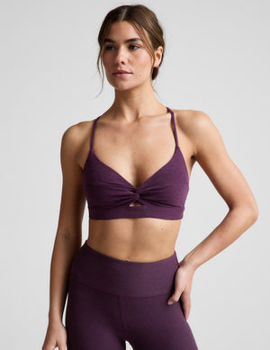 Spacedye Twist Front Strappy Bra