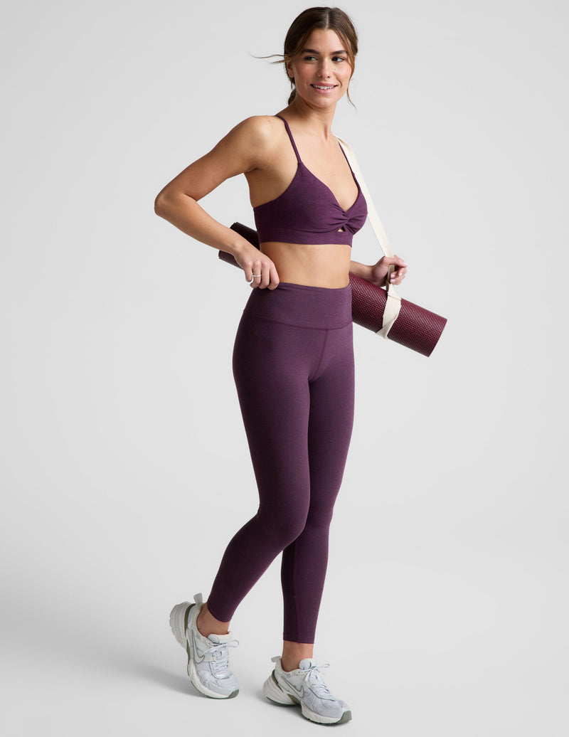 Spacedye™ Twist Front Strappy Bra