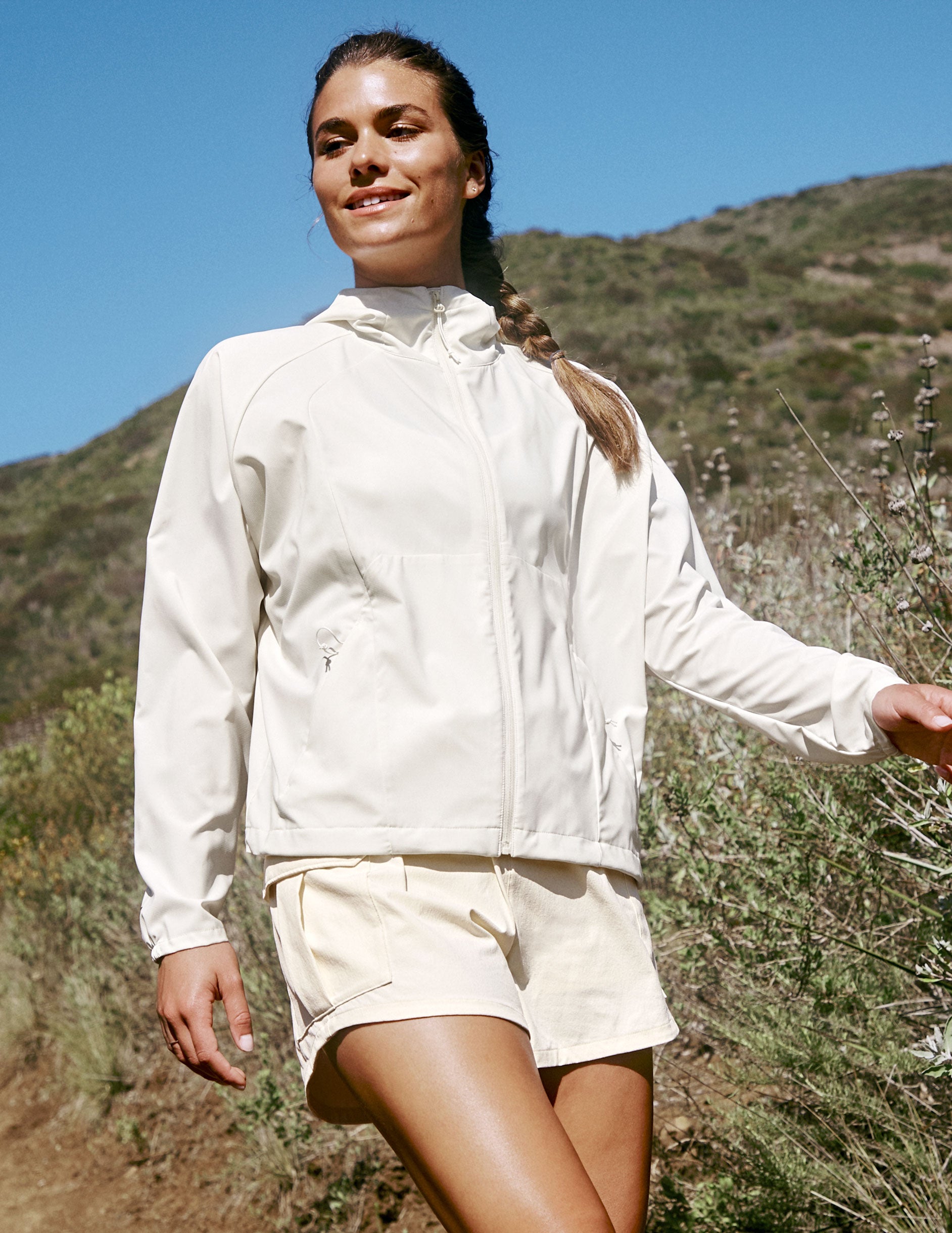 beyond yoga Cross Country Packable Jacket