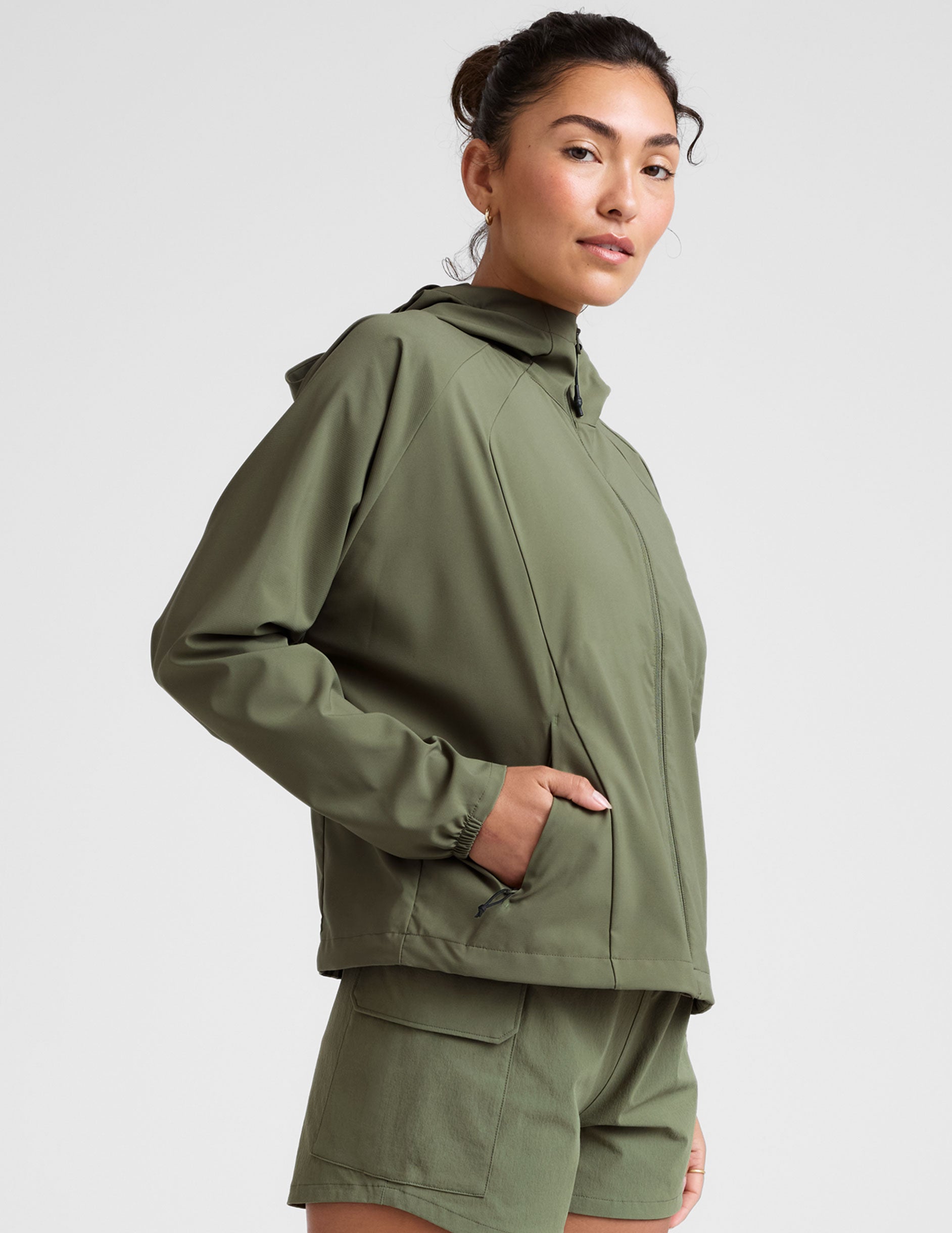 greenclothing oga jacket×４pocket pants M Cross Country Packable Jacket | Beyond Yoga