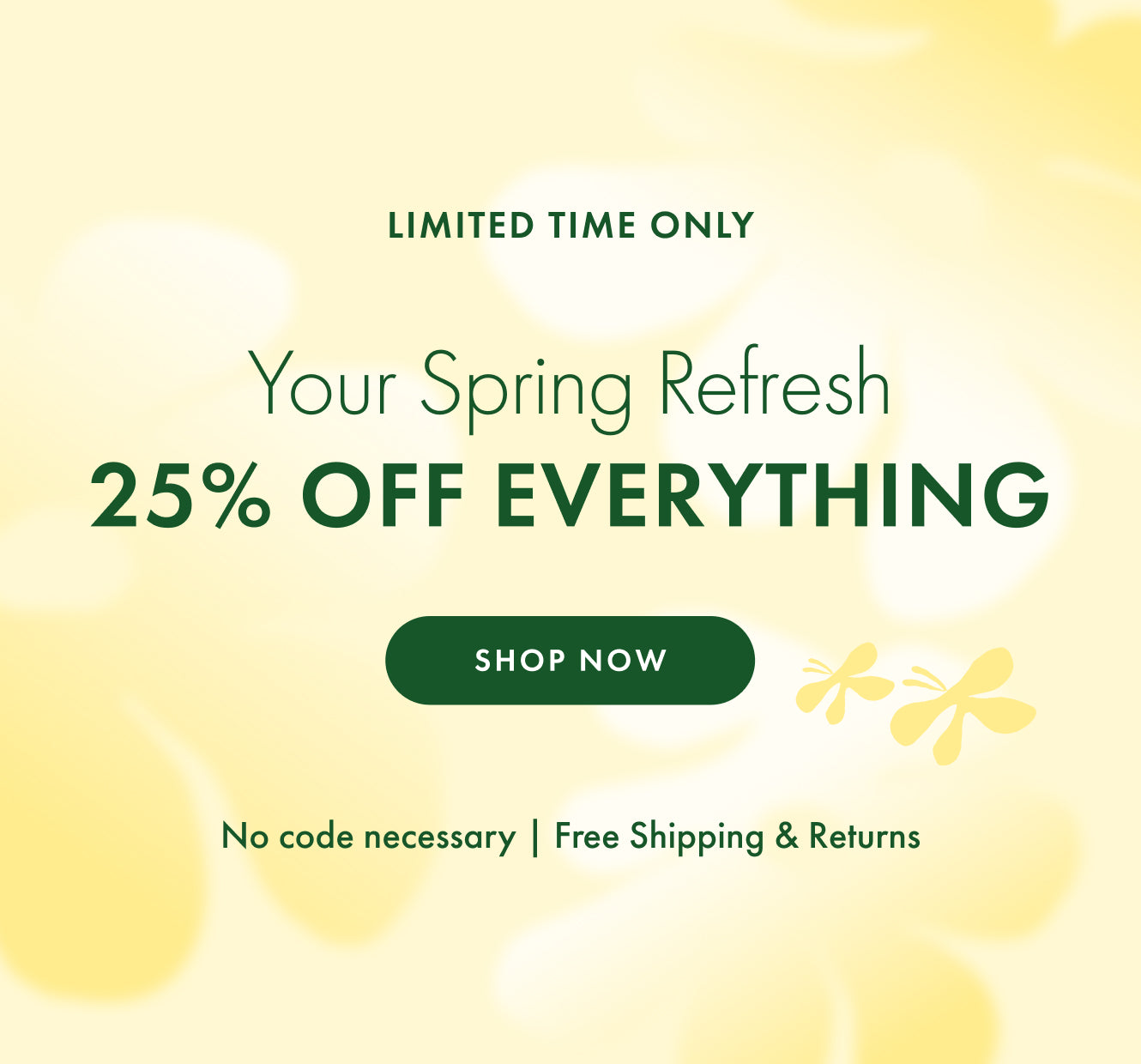 Shop 25% Off Sale