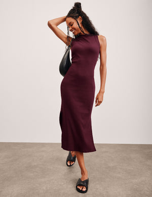 Beyond Yoga Rib Tank Dress | Dark Cherry / XS Beyond Yoga Rib Tank Dress | Dark Cherry / XS