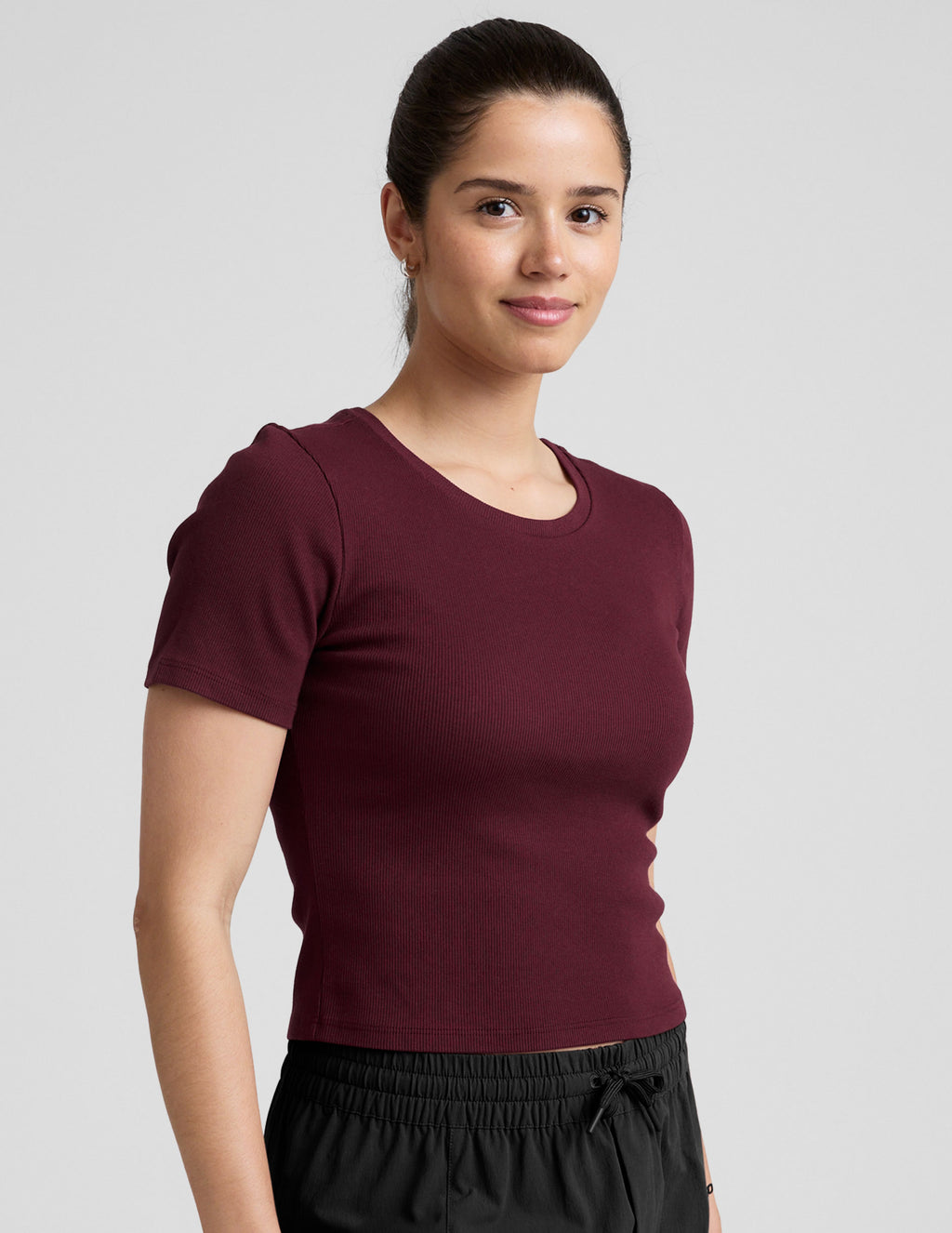 Cherry Rib Tee