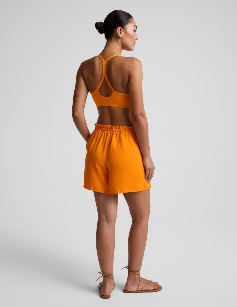 Sunkissed Cupro Drawstring Short