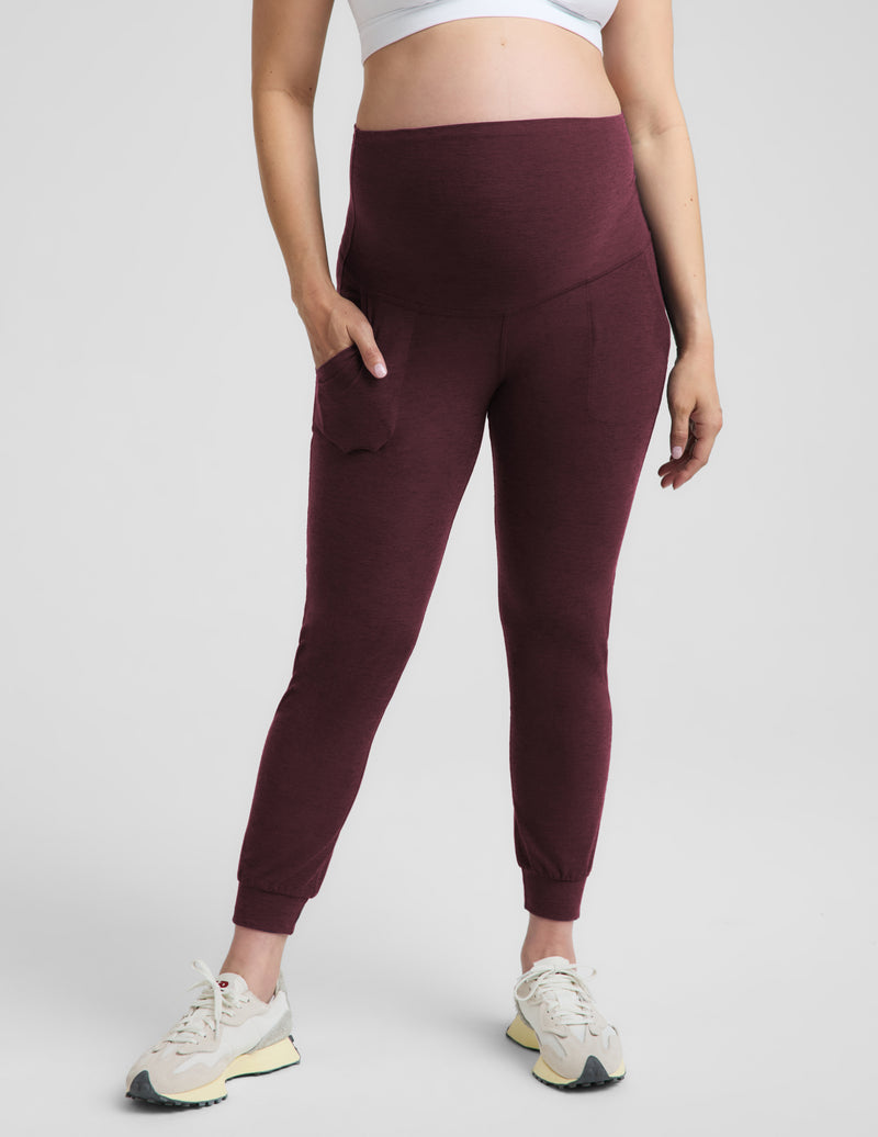 Spacedye™ Beyond the Bump Maternity Midi Jogger