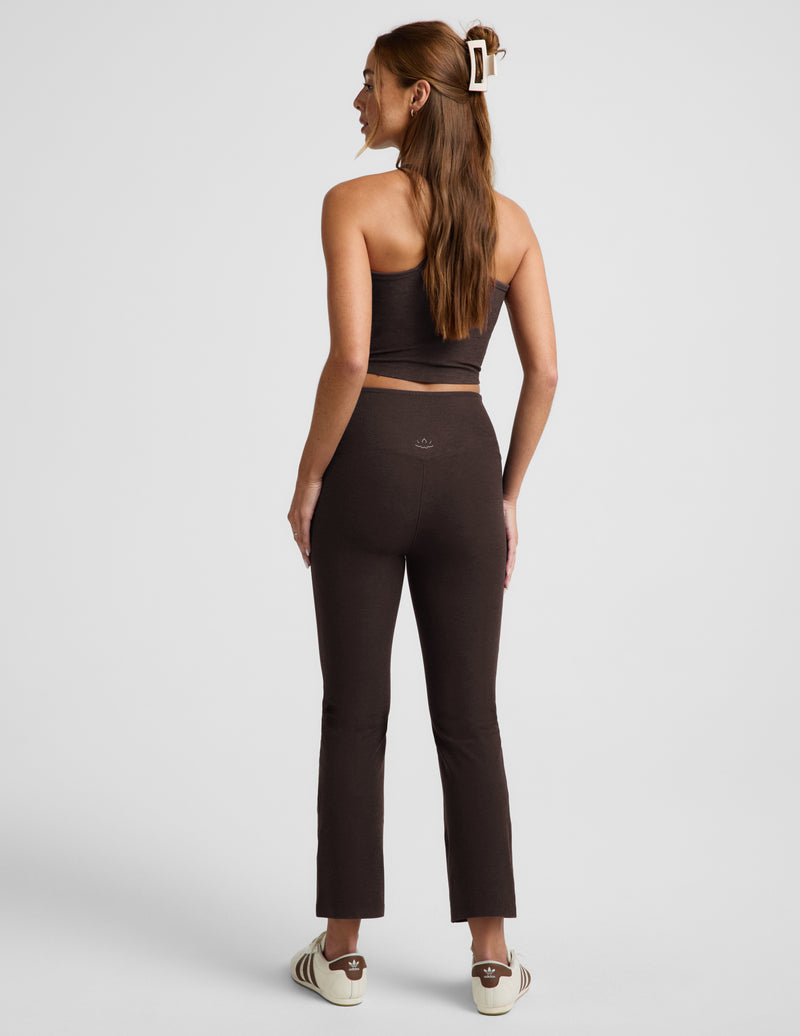Spacedye™ Pintuck Kick Flare High Waisted Pant