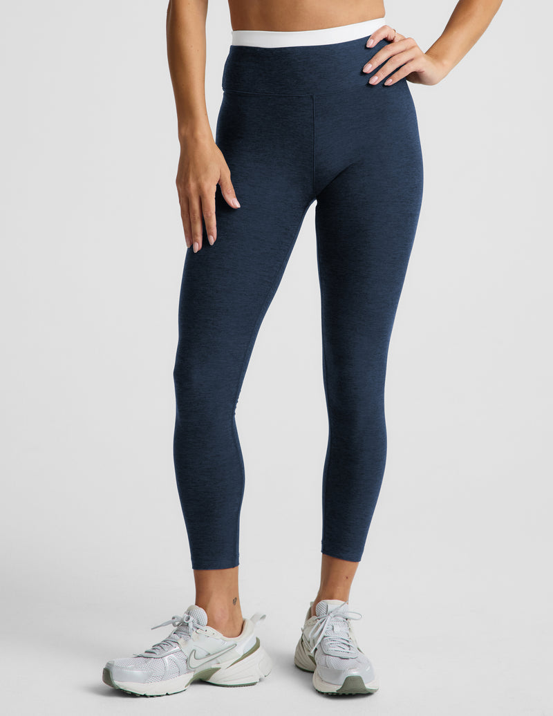 Spacedye™ Layered High Waisted Midi Legging