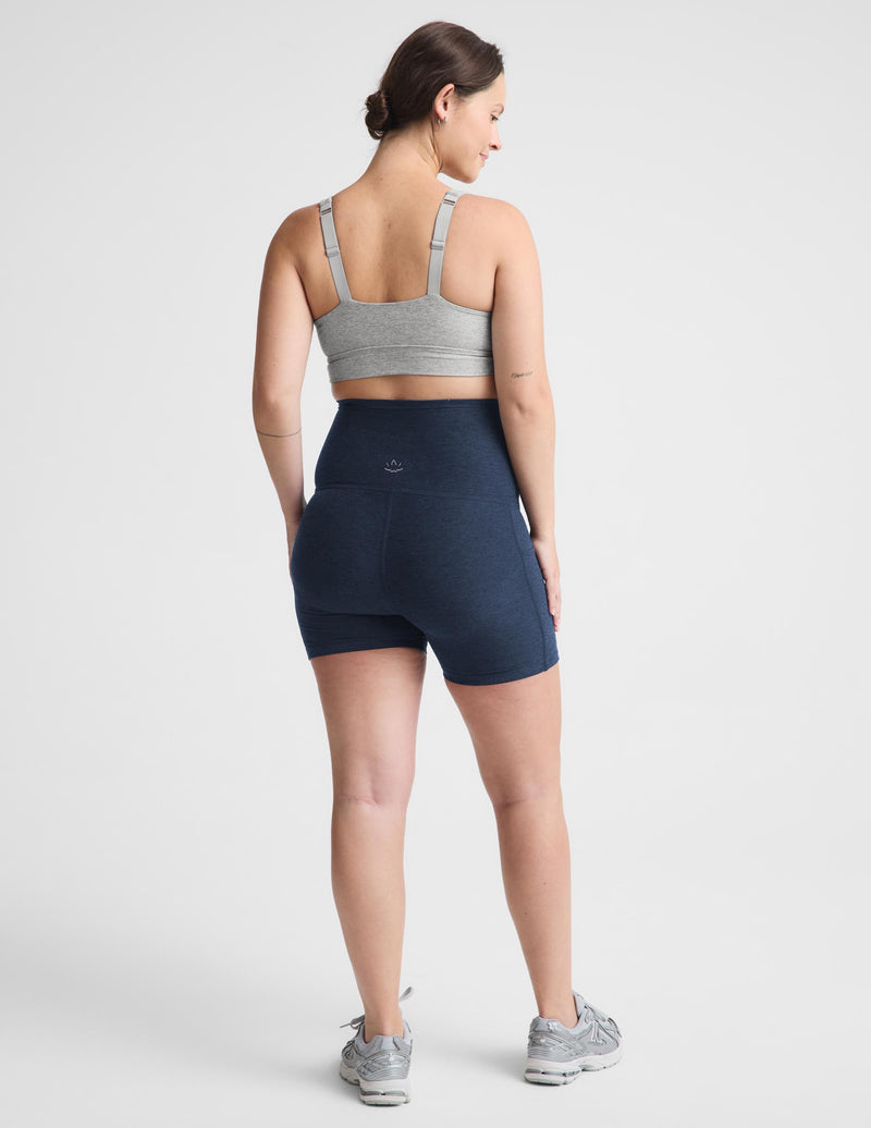 Spacedye™ Keep Pace 5" Maternity Pocket Biker Short