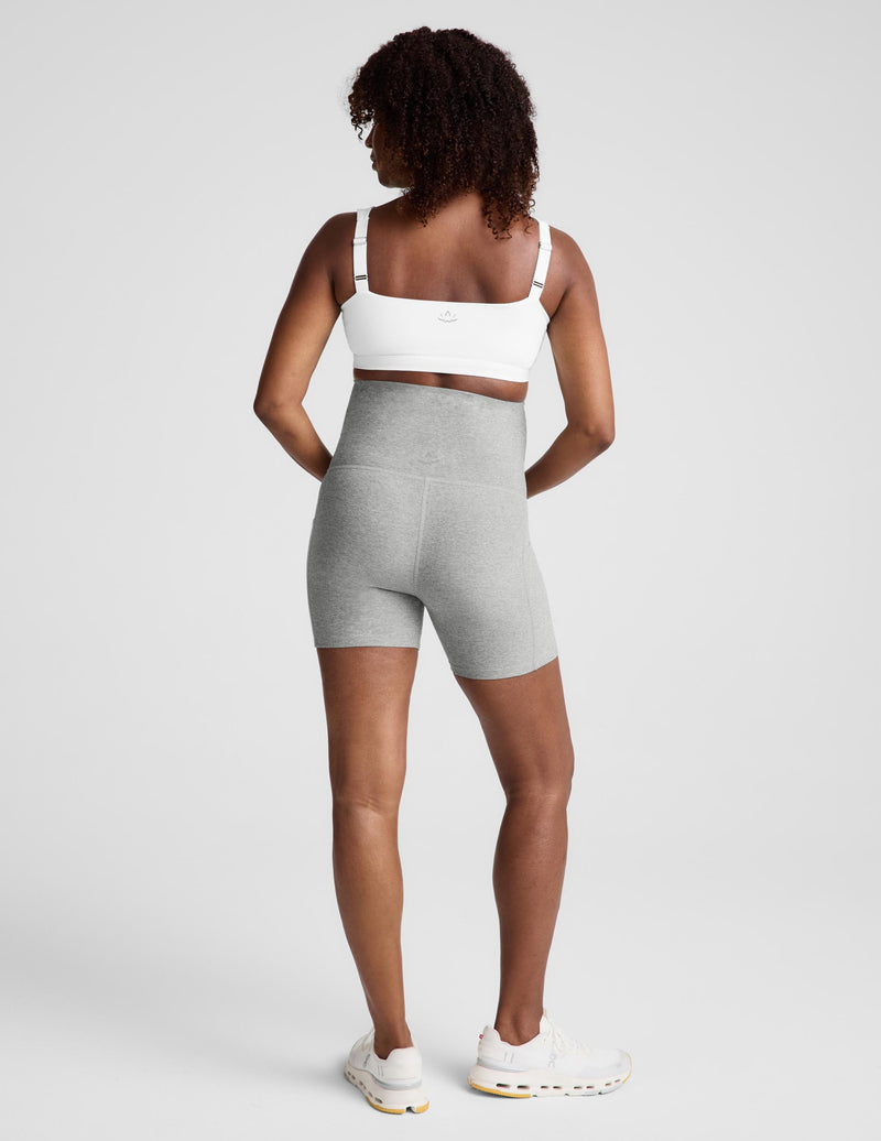 Spacedye™ Keep Pace 5" Maternity Pocket Biker Short