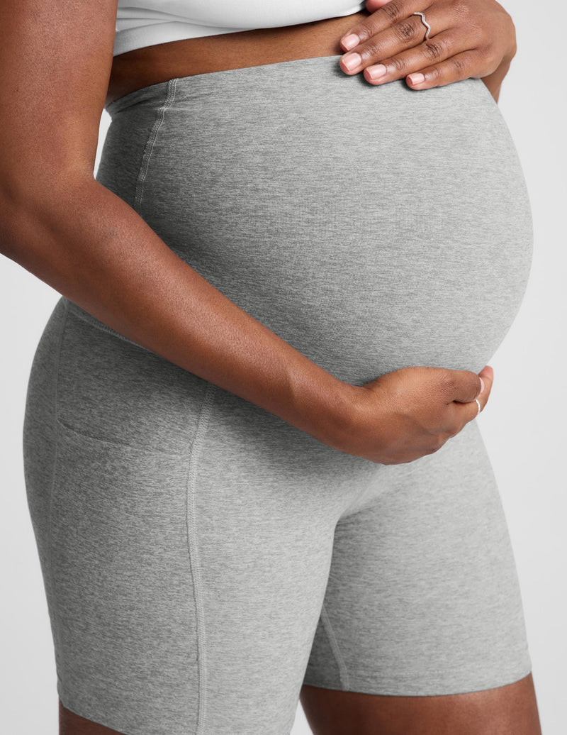 Spacedye™ Keep Pace 5" Maternity Pocket Biker Short