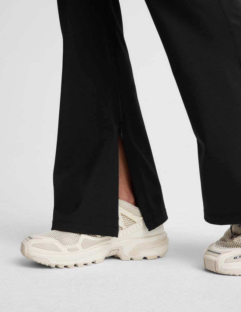 Pacer Fleece-Backed Split Hem Flare Pant