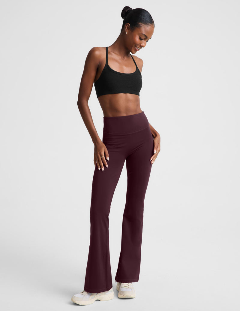 Pacer Fleece-Backed Split Hem Flare Pant