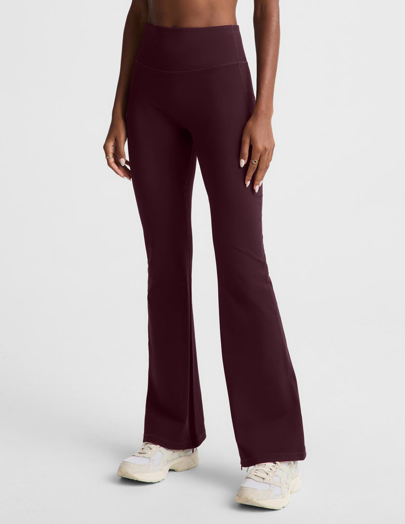 Pacer Fleece-Backed Split Hem Flare Pant