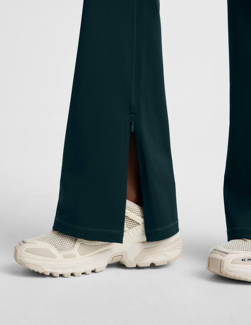 Pacer Fleece-Backed Split Hem Flare Pant