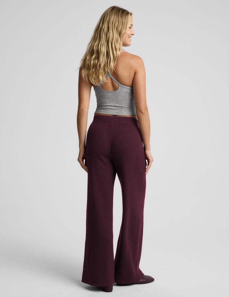 Rest Day Waffle Wide Leg Pant