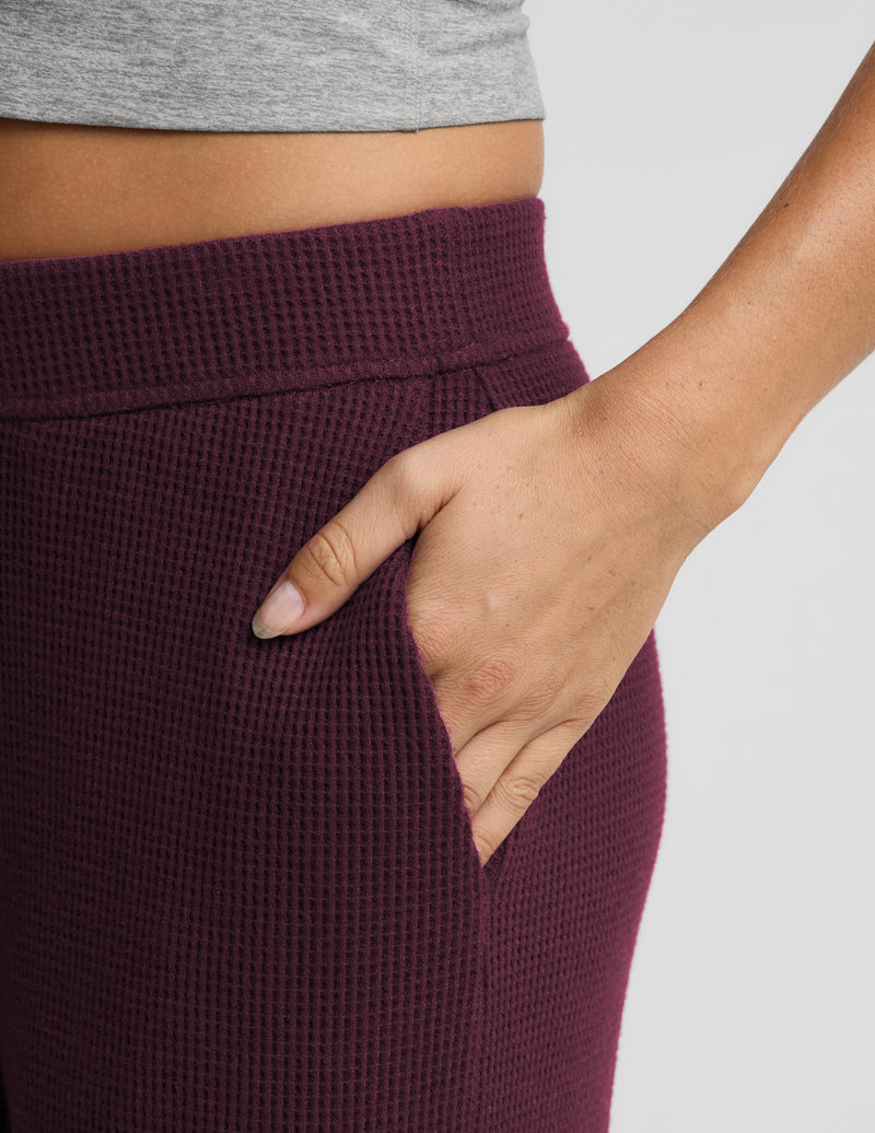 Rest Day Waffle Wide Leg Pant