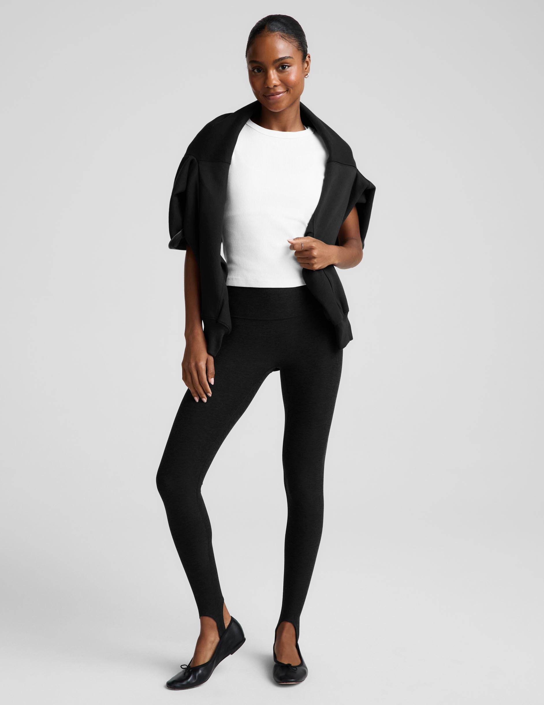 Spacedye™ Stirrup High Waisted Midi Legging | Beyond Yoga