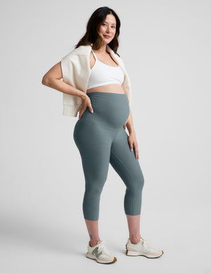 Spacedye™ Love The Bump Maternity Capri Legging