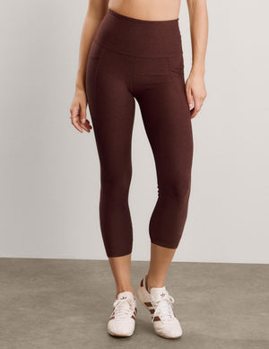 Spacedye™ Out Of Pocket High Waisted Capri Legging 20.5
