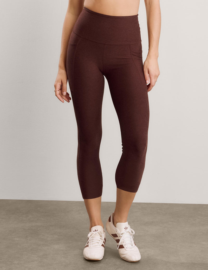 Spacedye™ Out Of Pocket High Waisted Capri Legging 20.5"