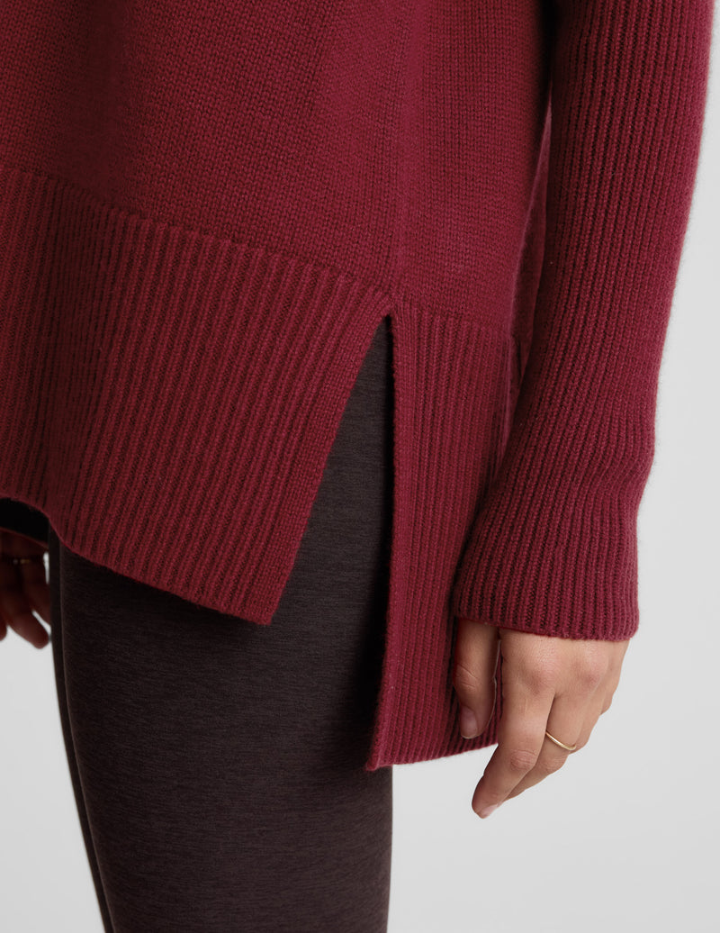 Wool-Cashmere V-Neck Sweater
