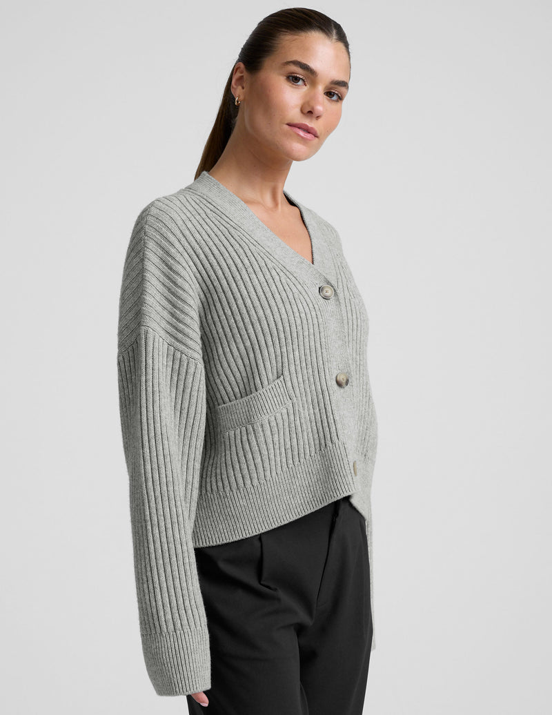 Wool Blend Cardigan