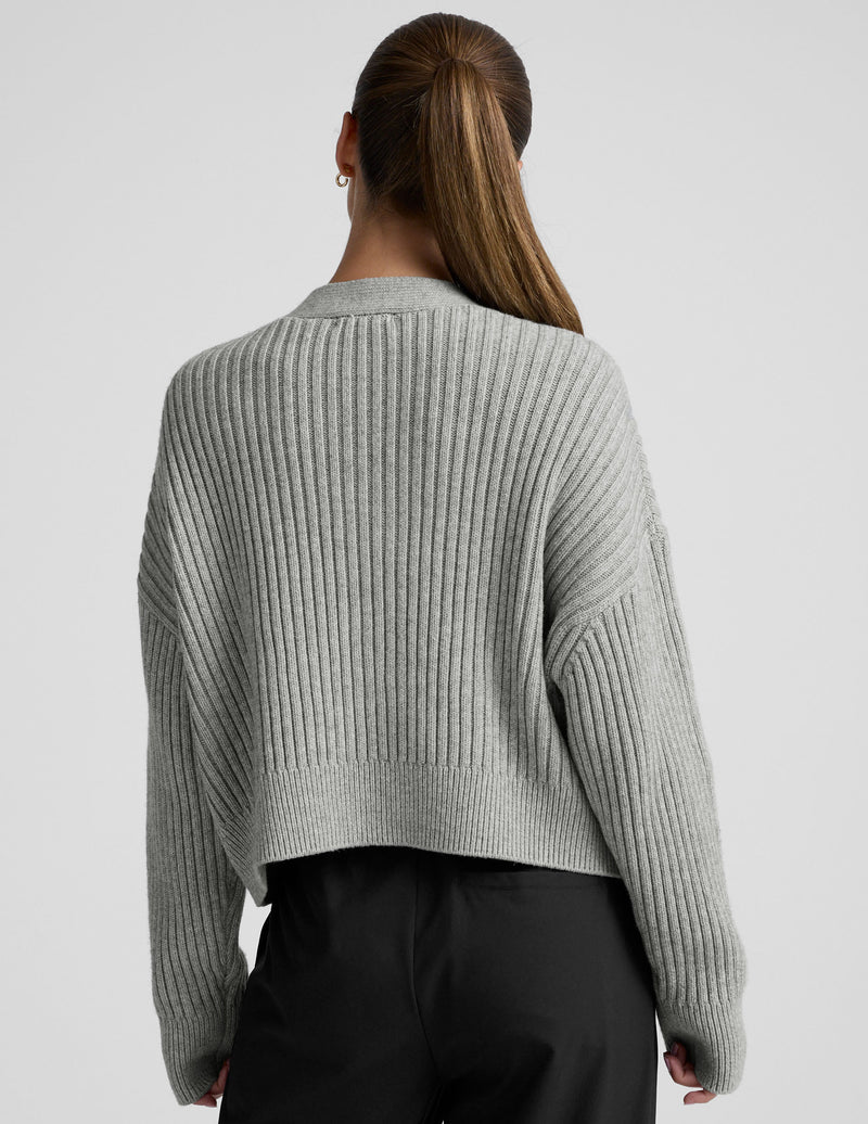 Wool Blend Cardigan
