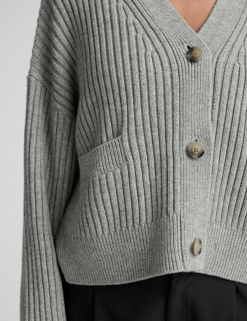 Wool Blend Cardigan