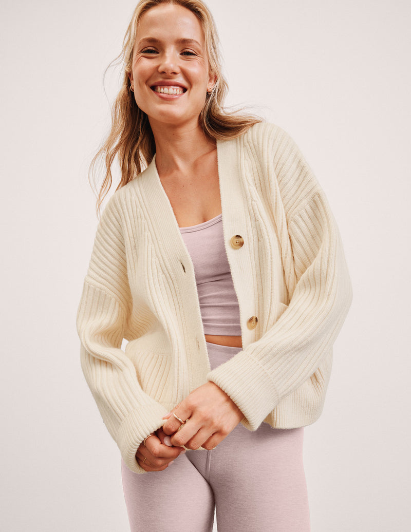 Wool Blend Cardigan