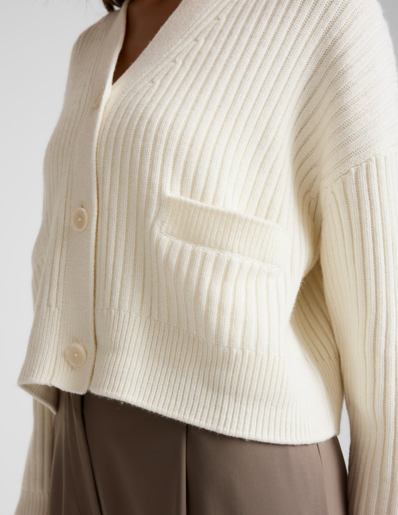 Wool Blend Cardigan