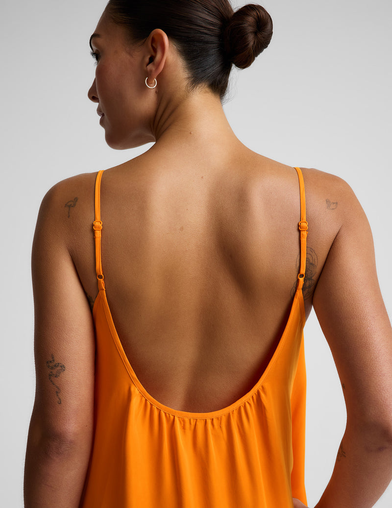 Sunkissed Cupro Maxi Dress