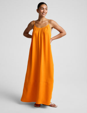 orange workout dress WDDDD Womens Athletic Dress with Built-in Shorts Sleeveless Spaghetti Strap Tennis Workout Orange XXXXXL