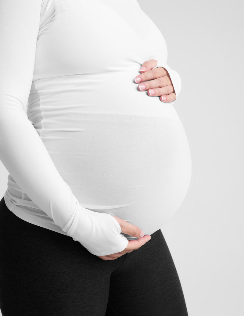 Featherweight Count On Me Maternity Crew Pullover