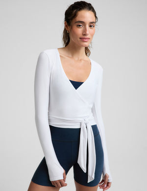 Featherweight Waist No Time Wrap Top