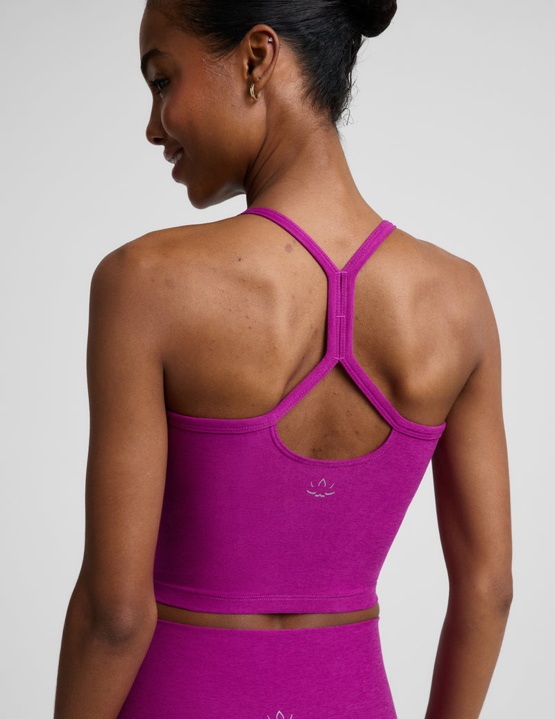 Spacedye™ Slim Racerback Cropped Tank
