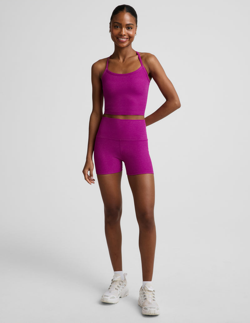 Spacedye™ Slim Racerback Cropped Tank